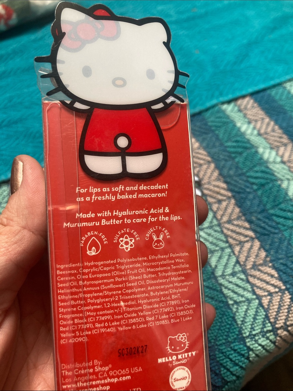 The Crème Shop x Hello Kitty Macaron Lip Balms - Picture 5 of 10